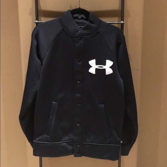 under armour letterman jacket